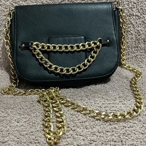 Rampage Black with Gold Hardware Hand Bag!